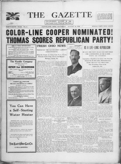 The Gazette, Aug 18, 1928