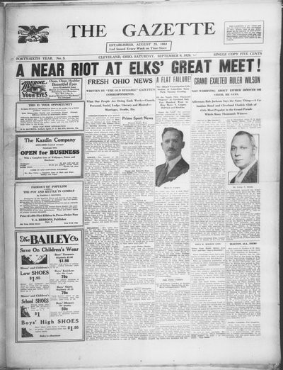The Gazette, Sep 8, 1928