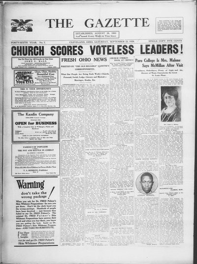 The Gazette, Sep 22, 1928