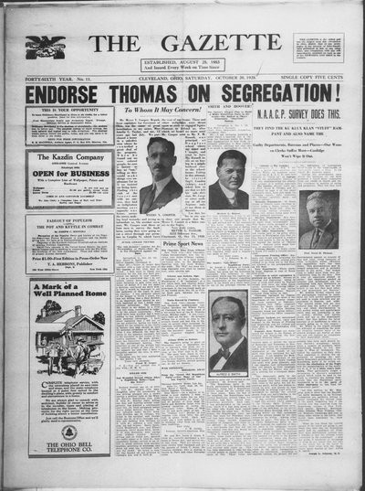 The Gazette, Oct 20, 1928