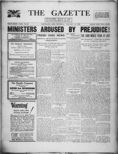 The Gazette, Jan 19, 1929