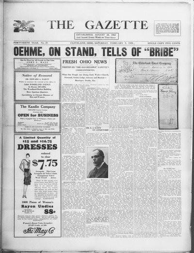 The Gazette, Feb 9, 1929