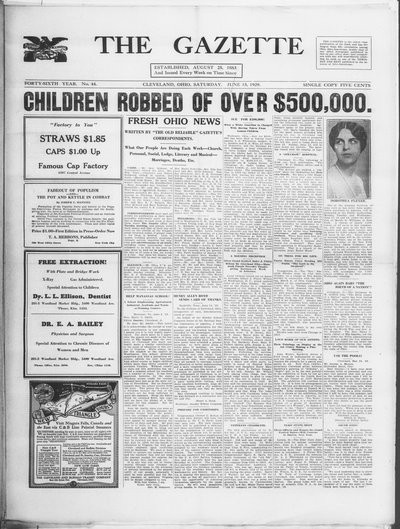 The Gazette, Jun 15, 1929