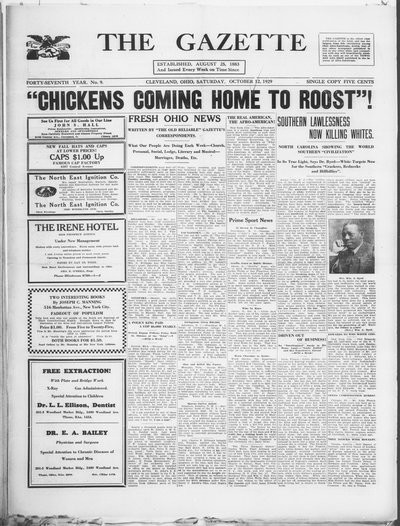 The Gazette, Oct 12, 1929