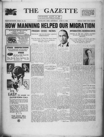 The Gazette, Jun 14, 1930