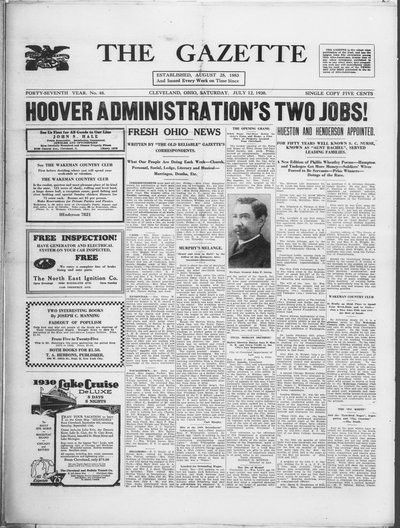 The Gazette, Jul 12, 1930