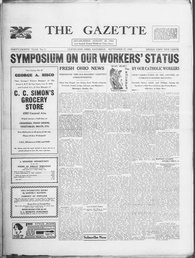 The Gazette, Sep 27, 1930