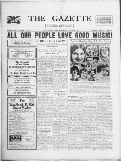 The Gazette, Jul 25, 1931