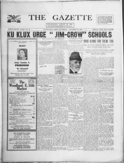 The Gazette, Oct 24, 1931