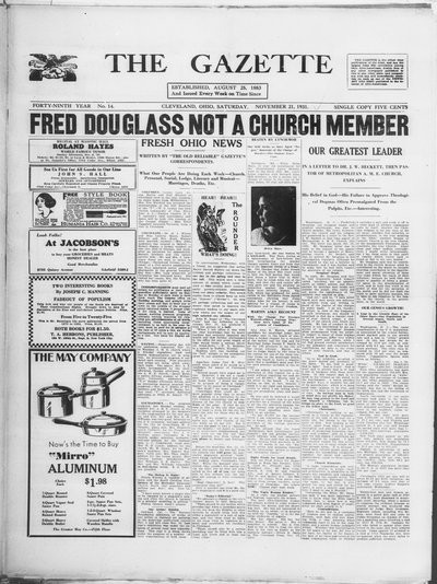 The Gazette, Nov 21, 1931