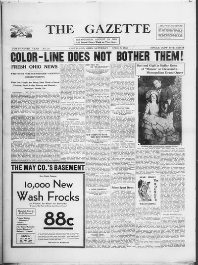 The Gazette, Apr 9, 1932