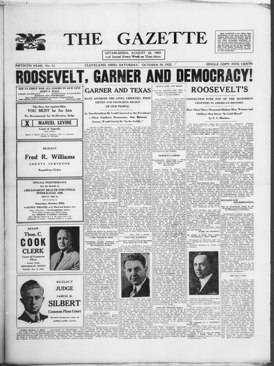 The Gazette, Oct 29, 1932