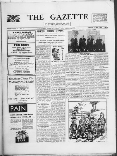 The Gazette, Nov 12, 1932