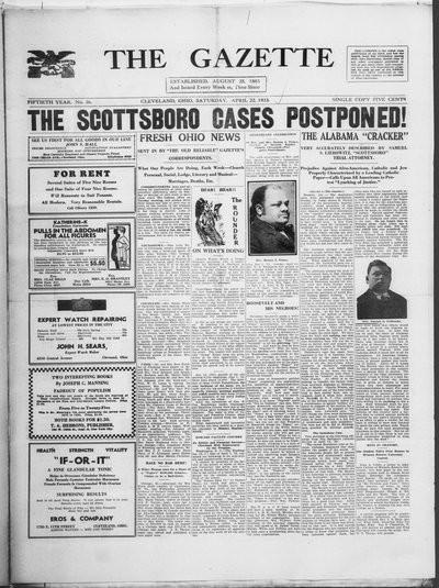 The Gazette, Apr 22, 1933