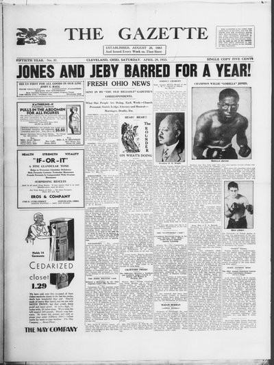 The Gazette, Apr 29, 1933