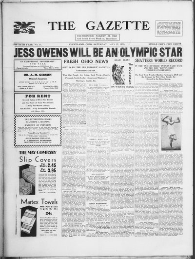 The Gazette, May 27, 1933