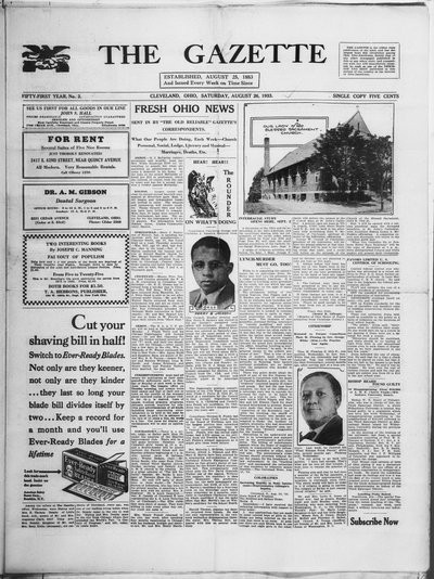 The Gazette, Aug 26, 1933