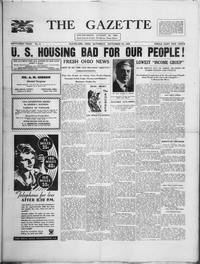The Gazette, Sep 16, 1933