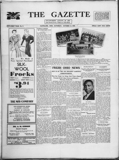 The Gazette, Oct 14, 1933