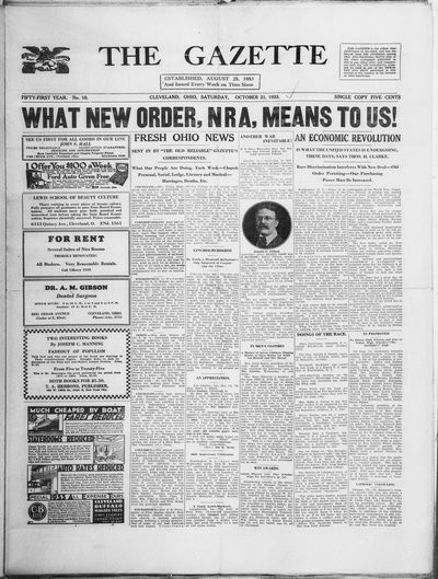 The Gazette, Oct 21, 1933