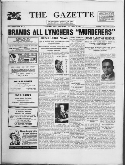 The Gazette, Dec 16, 1933