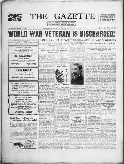The Gazette, Jan 13, 1934