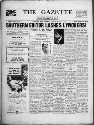 The Gazette, Jan 20, 1934
