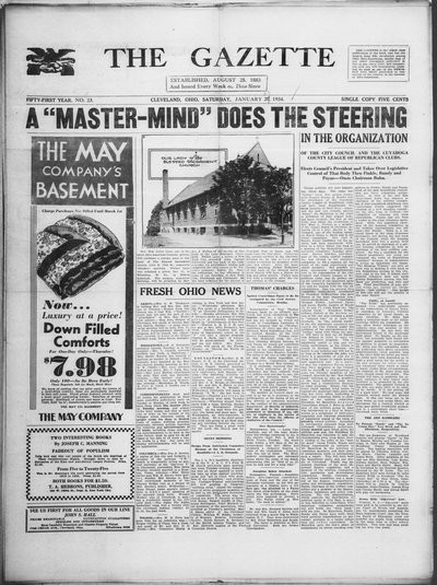 The Gazette, Jan 27, 1934