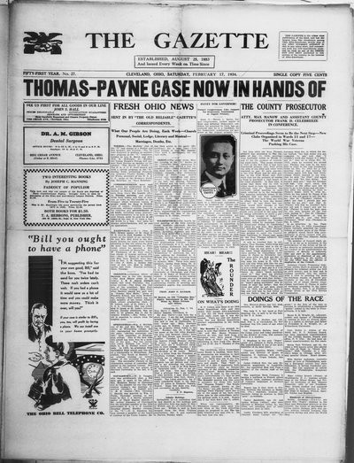 The Gazette, Feb 17, 1934