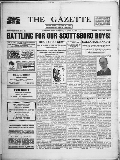 The Gazette, Mar 10, 1934