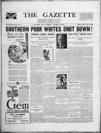 The Gazette, Oct 13, 1934