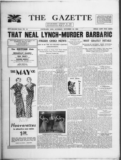 The Gazette, Nov 24, 1934