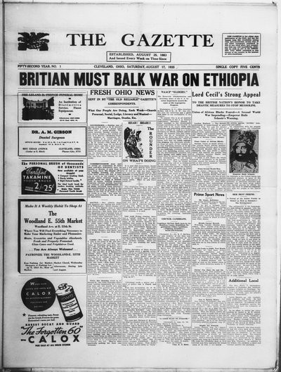 The Gazette, Aug 17, 1935
