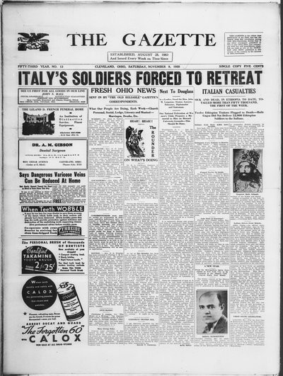 The Gazette, Nov 9, 1935