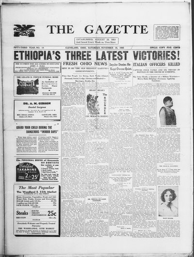 The Gazette, Nov 16, 1935