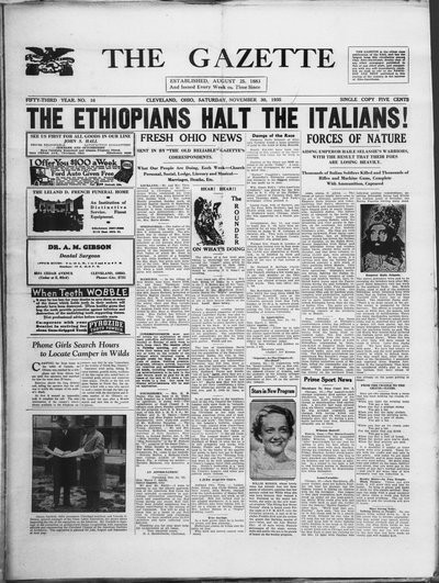 The Gazette, Nov 30, 1935