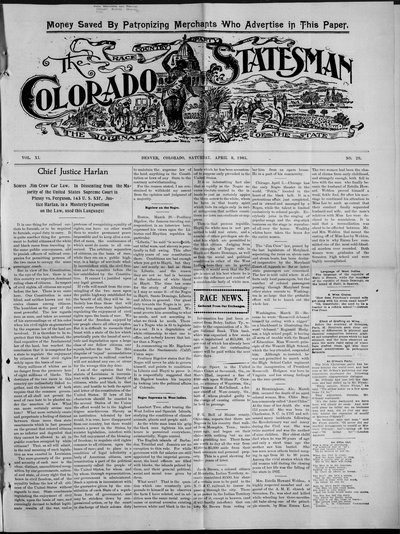 Colorado Statesman, Apr 8, 1905