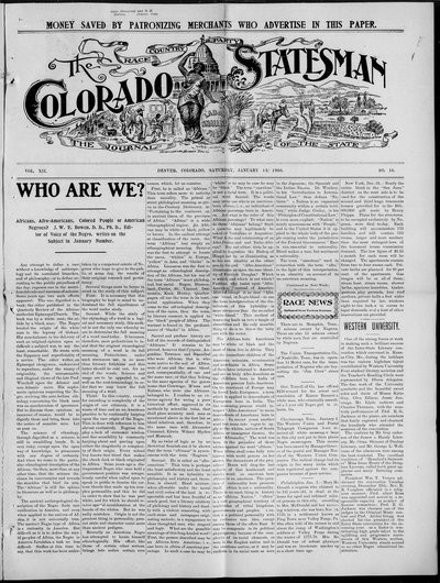 Colorado Statesman, Jan 13, 1906