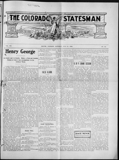 Colorado Statesman, Jul 28, 1906