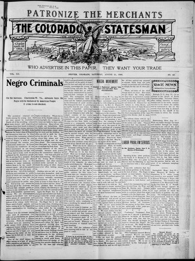 Colorado Statesman, Aug 25, 1906