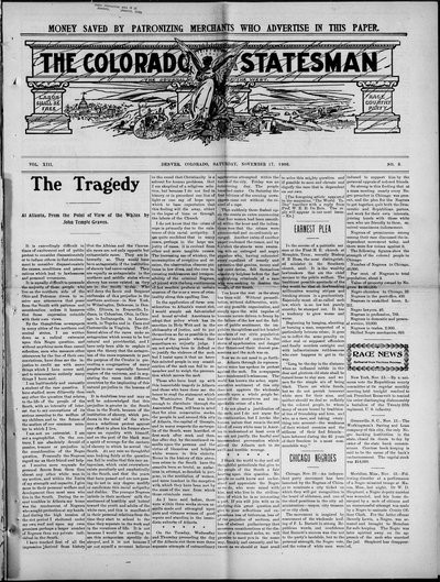 Colorado Statesman, Nov 17, 1906