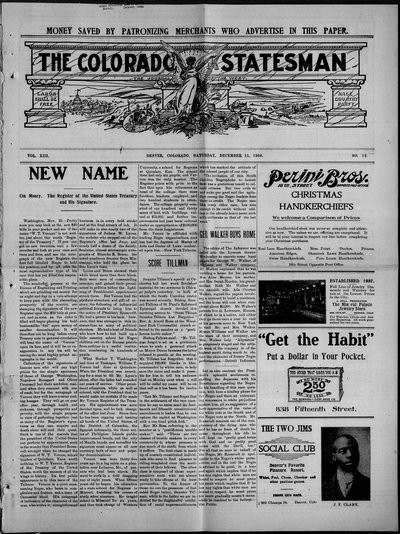 Colorado Statesman, Dec 15, 1906