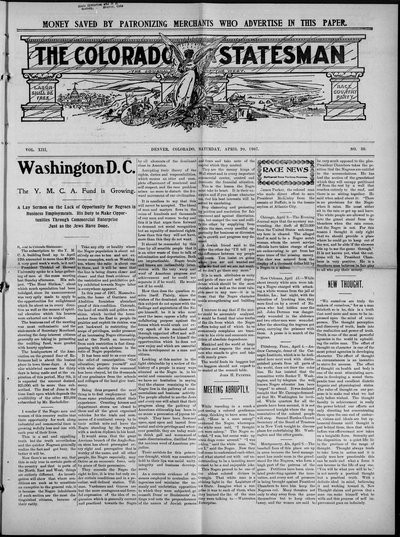 Colorado Statesman, Apr 20, 1907