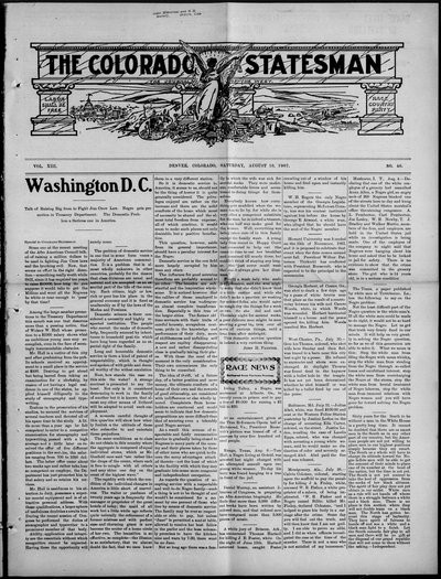 Colorado Statesman, Aug 10, 1907