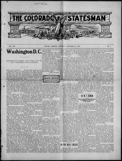 Colorado Statesman, Sep 28, 1907