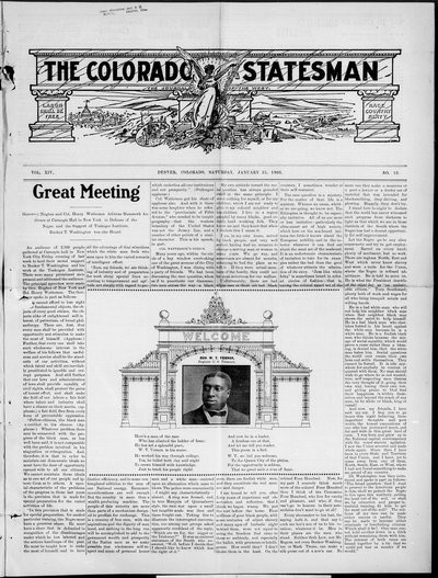 Colorado Statesman, Jan 25, 1908
