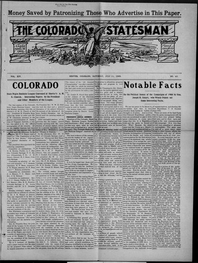 Colorado Statesman, Jul 11, 1908