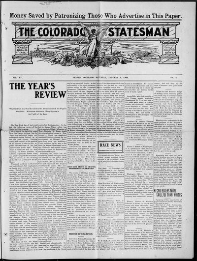Colorado Statesman, Jan 9, 1909