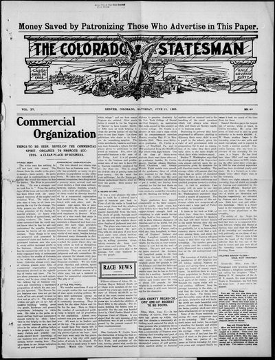 Colorado Statesman, Jun 19, 1909