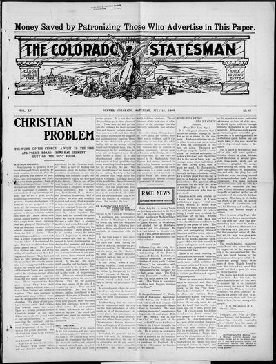 Colorado Statesman, Jul 24, 1909